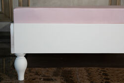 ARIETTA FITTED CARSAF PEMBE 100x200cm - Thumbnail