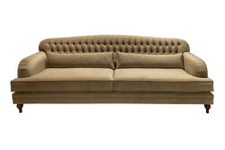 KERVAN - DÖRTLÜ KOLTUK FENDİ BEJ 91x307x93cm (NAPOLİ 234)