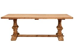 GENEVO YEMEK MASASI TEAK 220x100x78cm - Thumbnail