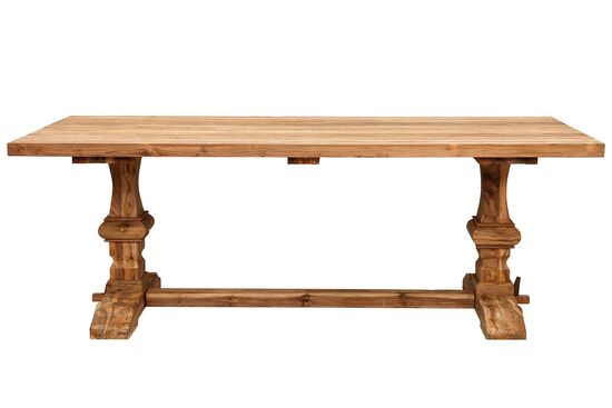 GENEVO YEMEK MASASI TEAK 220x100x78cm