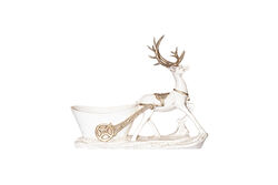 KERVAN - HYK1169 BAMBİ ŞARAPLIK 32x27 cm KREM-GOLD