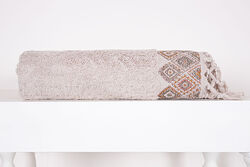 KILIM DESEN HAVLU 70X140 BEJ - Thumbnail