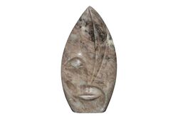 DEKORATİF OBJE - MARBLE DEKORATIF YÜZ 14x4x25cm BEJ (AH-13054)