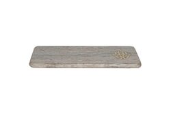 SERVİS-SUNUM - MARBLE KESME TAHTASI 30x15x2.5cm BEJ (AH-13067)