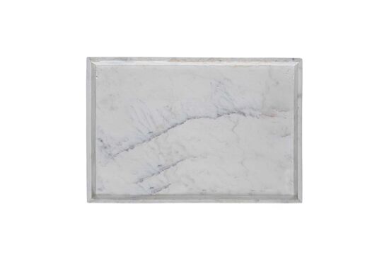 MARBLE TEPSI 30x46x4cm BEYAZ (AH-13046)