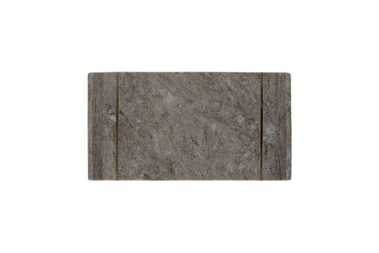 MARBLE TEPSI 38x22x5cm BEJ (AH-13079)